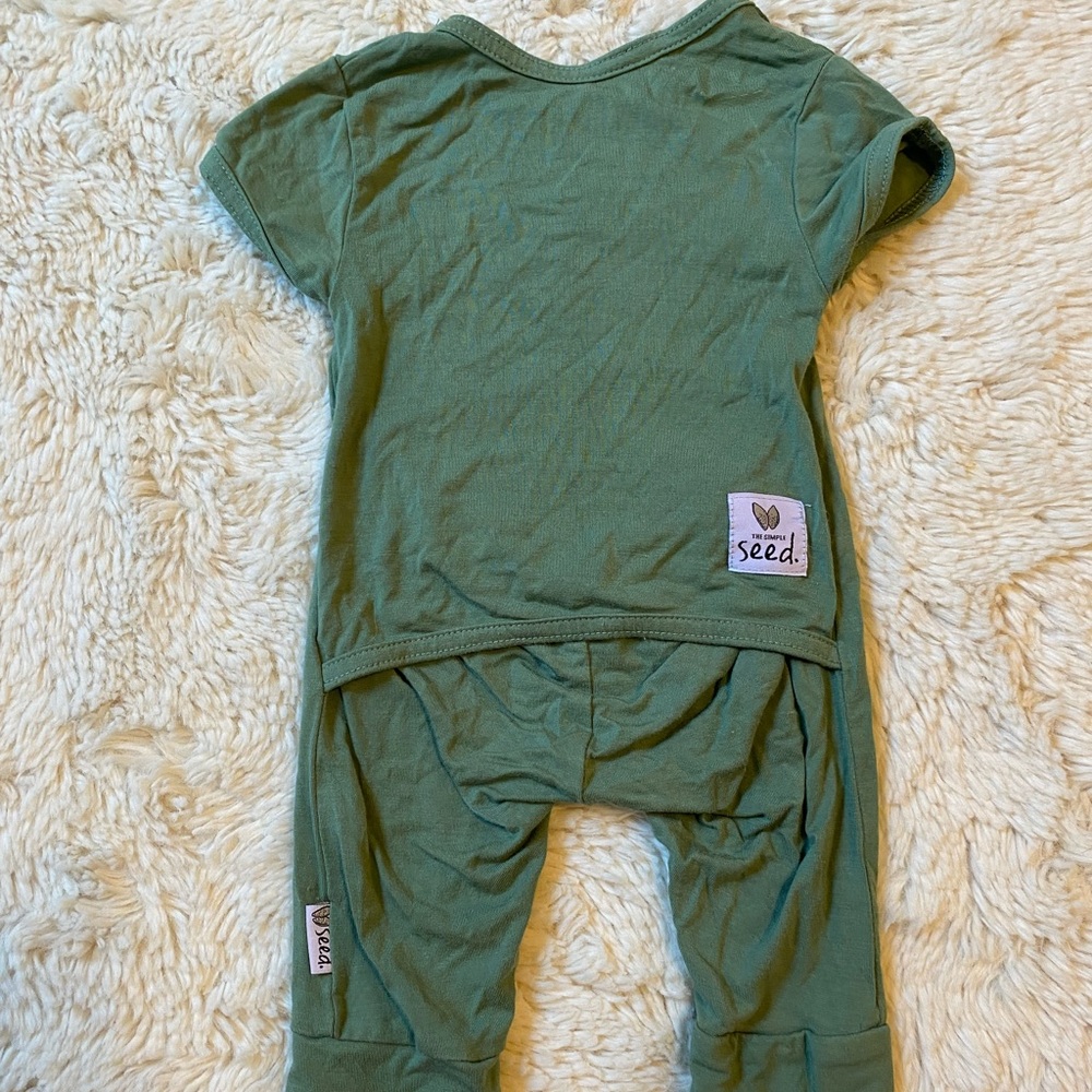 Seed Short Long Romper